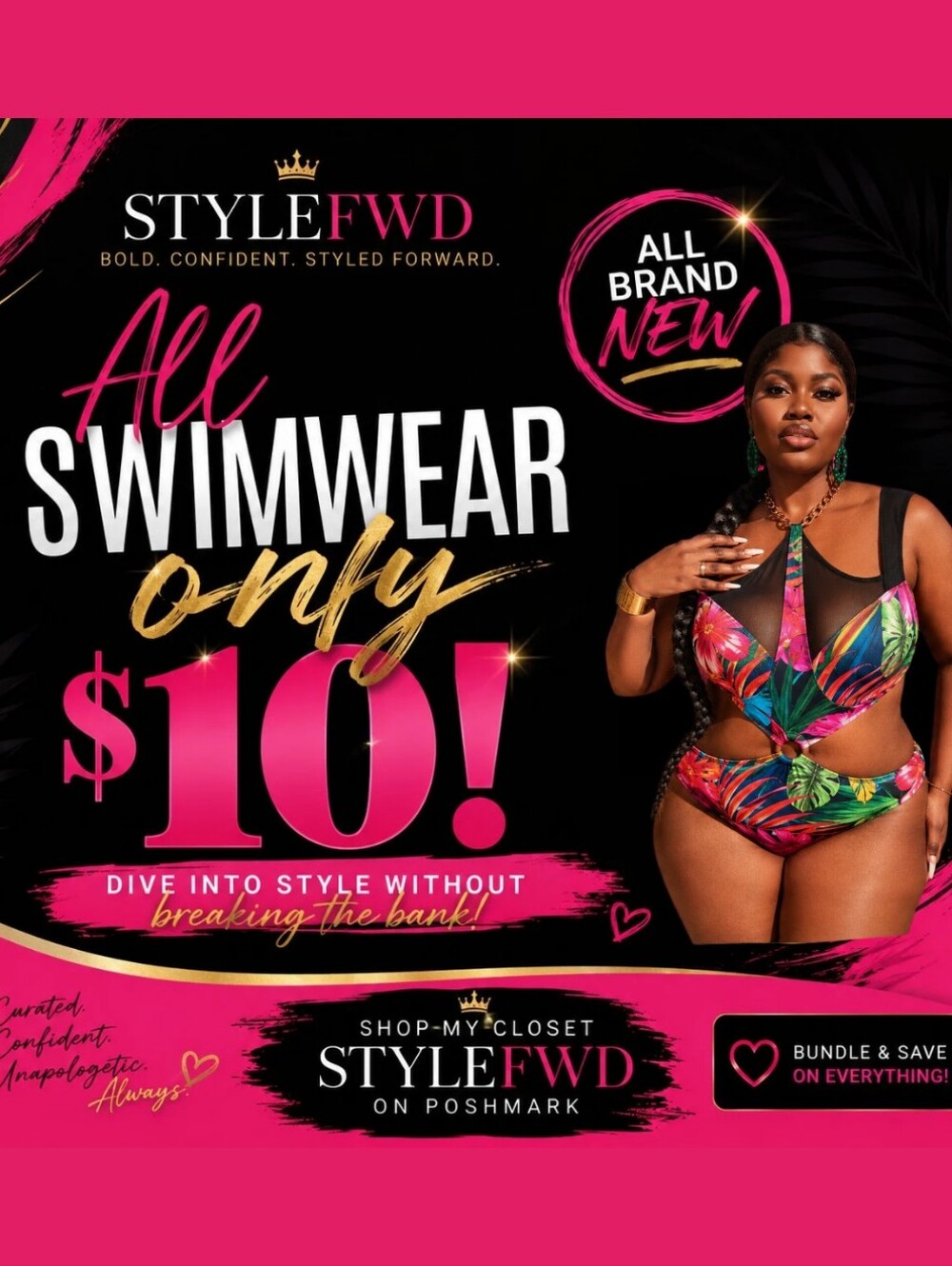 All NEW Swimwear ONLY $10!!!